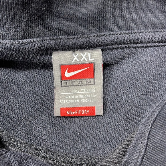 Mens Nike Elite Team Duke Blue Devil Basketball Black Short Sleeve Polo Size XXL - Picture 5 of 7